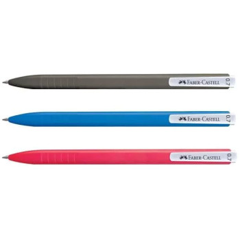 Faber-Castell RX Gel Pen 0.7mm  - Black/Blue /Red