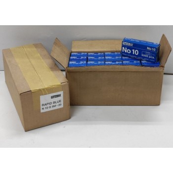 Rapid Staples / Dawai Kokot No.10 - (5000 pcs)  - ( 20 Small Boxes)