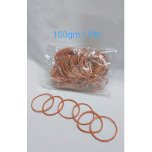 (100gm / Pkt) - Brown Rubber Band 5"  / Gelang Getah 5" (Brown) 