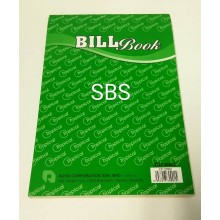 Ruho Bill Book (7.5" x 5.2") -  (35pgs x 2sheets) - CP-20901