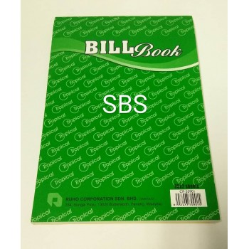 Ruho Bill Book (7.5&quot; x 5.2&quot;) -  (35pgs x 2sheets) - CP-20901