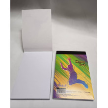 Memo Pad Book (Pocket Size) 83mm x 125mm (100's/Book)