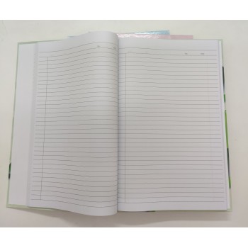 Sealion F4 (300pgs) Hard Cover Foolscap Book  / Buku Log Panjang Kulit Tebal  (Single Line) - 300 Muka surat 