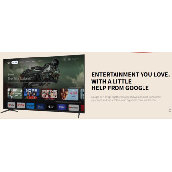 [SPECIAL OFFER - BRAND NEW INCENTIVE SET - LAST UNIT] SHARP 50" INCH 4K UHD GOOGLE TV (4T-C50FJ1X)