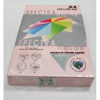 Sinar Spectra A4 80gsm Premium Colour Paper (450's/Ream) - Rose