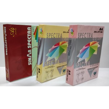 Sinar Spectra A4 80gsm Premium Colour Paper (450's/Ream) - Light Colour