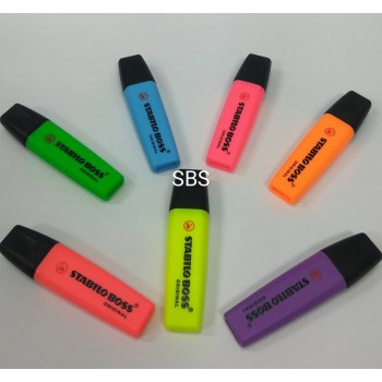 Stabilo BOSS Highlighter  / Pen Penanda Warna - Assorted Colour (Pc)