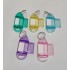 Starbez 019 Colour Key Tags ID Label - ( 25pcs / Drum ) / 5 Colours x 5pcs