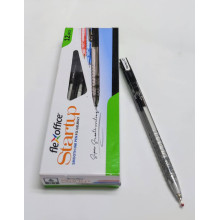 (12pcs / Box) - Flexoffice Startup Retractable Ball Pen  0.7mm / (Pen Mata Bulat 0.7mm) - Black