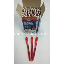 (50pcs/Box) - Ballpoint Pen 0.7mm  (Red) - Styno Ballpoint Pen (ST-9002)