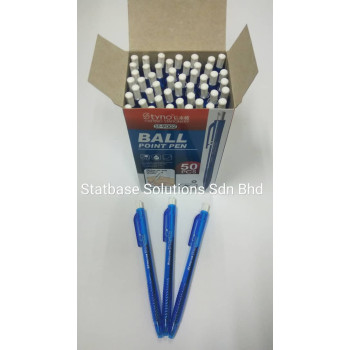 (50pcs/Box) - Ballpoint Pen 0.7mm  (Blue) - Styno Ballpoint Pen (ST-9002)