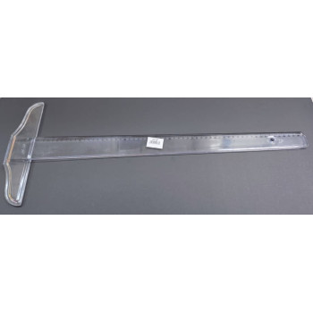 (A2 / 60cm / 24 Inch) Transparent T- Ruler / Drawing Ruler