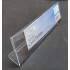 ACRYLIC CARD HOLDER L / ACRYLIC CARD STAND L ( T150 ) -  53mm x 148mm