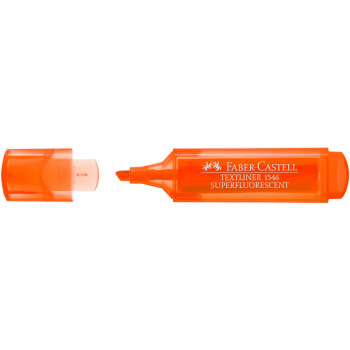 Faber-Castell Textliner / Highlighter 46 / 1546 Super Fluorescent - Fl Orange