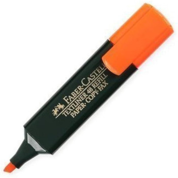 Faber-Castell Textliner / Highlighter 48 / 1548 Super Fluorescent - Fl Orange