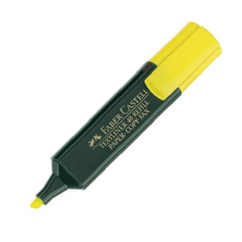 Faber-Castell Textliner / Highlighter 48 / 1548 Super Fluorescent - Fl Yellow