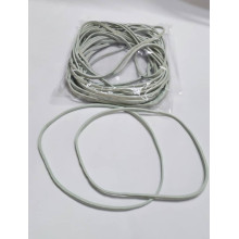 (100gm / Pkt) - Posmen Rubber Band 15" (White) / Gelang Getah 15" (Putih) 