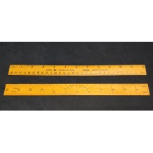 Wooden Straight Ruler (30cm) / Pembaris Kayu Panjang 12’’