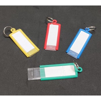 Ding Li Assorted Colour Key Tags ID Label - Y 103 ( 50 's / Drum )